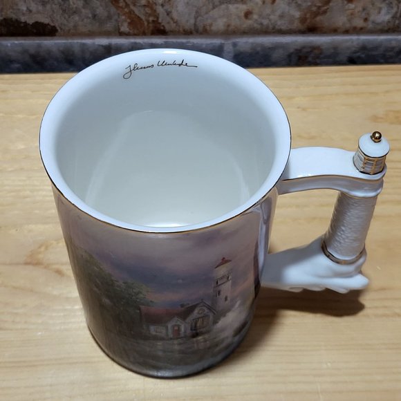 VTG Thomas Kincade Lighthouse Mug Beacon of Hope Bradford Edition 2002 - Picture 16 of 17